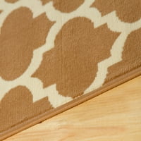 שטיח אזור קליו מודרני מעולה - קרמל