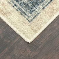 שטיחים של מייפלס אודסה פרסי מקורה שטיח שטיח, אפור רב, 7 '10'