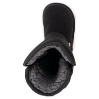 מוק לוקס נשים ג ' אדה פאו פרווה מרופד נעלי חורף