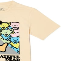 חולצת טריקו עם שרוול קצר של Grateful Dead, גדלים 4-18