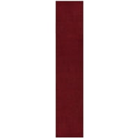 חנות בית מתוק גודל בהתאמה אישית בגודל עמיד למים גומי גומי מקורה שטיח רץ חיצוני חיצוני, 2 '15', אדום