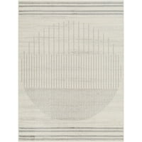 אורגים אומנותיים פלורנס גיאומטריים שטיח, אפור, 8'10 12 '