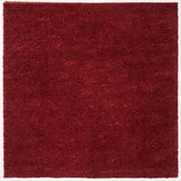 אוגוסט קרלין פלאש פלאש שטיח שטיח, בורגונדי, 5 '5' כיכר