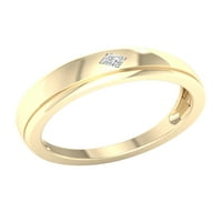 Imperial 1 20ct TDW יהלום 10K טבעת סוליטייר זהב צהוב זהב צהוב