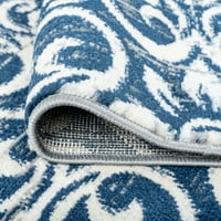 שטיח מסורתי שטיח פרחוני אפור מקורה קל לניקוי קל לניקוי