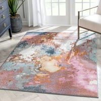 שטיח שטיח שטיח אירו של רודאו ארוג כותרת מודרנית מופשטת