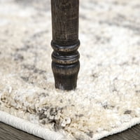 שטיחים אוריאן סופר שאג מרקינה, קטיפה, שטיח שטח, שנהב, 111 2 '