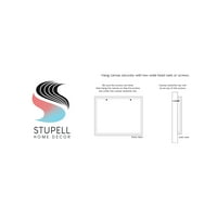 תעשיות Stupell מעצבי חול על השתקפות חוף גלריית ציור חוף